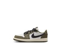 JORDAN 1 RETRO LOW OG (PS) Sneakers|Lowtop brown|white en taille: 29,5