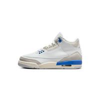 Chaussure Air Jordan 3 Retro « Lucky Shorts » pour ado Summit White/Legend Blue/Photon Dust/Hydrogen Blue 37.5