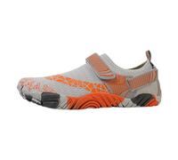 Chaussure Aquatique Femme Chaussures De Plage Homme Mer Pieds Nus pour Aller dans Leau d'eau Bateau Barefoot Aquatiques Water Shoes Eau D des La Sandales Plastique Piscine Et Chausson,Grey-1,39