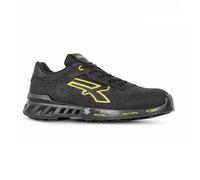 CHAUSSURES BASSES FRANK s ESD S1PS FO SR NOIR-JAUNE - U POWER - RV20036 41