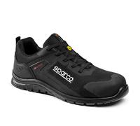 Sparco Chaussure basse Practice Advanced – de sécurité antidérapante et résistante – Noir 44 EU