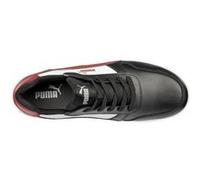 Puma Chaussure basse Frontcourt S3 Noir/Blanc/Rouge Taille 39
