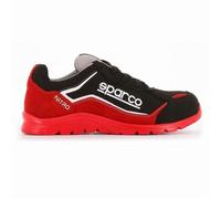 Chaussure basse S3 Sparco Nitro S24 - rouge et noir - taille 44 - NITRO 07522 RSNR - 44 47