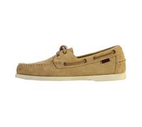 Chaussure bateau Sebago Dockside Portland PTW en daim beige - Homme - Cuir - Confort exceptionnel 42