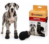 Chaussure Chien - Glea - 2 pièces - Vert - XXL - 8,8x8,2x15 cm - Polyester - Semelles dures - antidérapant - réfléchissant