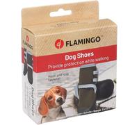 Chaussure Chien - Laky - 2 pièces - Vert - L - 5,7x5,4x13,3 cm - Polyester - Semelles Souples - antidérapant - réfléchissant