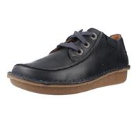 Clarks Femme Funny Dream Tissu Oxford, Navy Leather, 39.5 EU