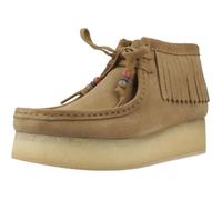 Chaussure Clarks Originals Modèle Wbwedge Fringe - Coleur Brun Clair 38