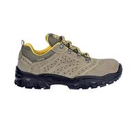 Chaussure Cofra S1 New Nilo Low, antistatique, semelle PU-Flex, beige, taille 45