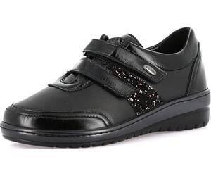 Chaussure Confort GRUNLAND-Nile à Double Bride pour Un Usage Quotidien, Semelle ajustée, Semelle intérieure Amovible Re-Soft en liège et Cuir et Talon compensé de 3,5 cm de Haut