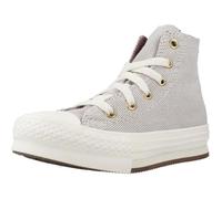 Chaussure Converse Modèle Chuck Taylor All Star Eba Lift Hi - Coleur Marron 28