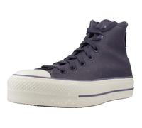 Chaussure Converse Modèle Chuck Taylor All Star Lift Hi Shadow - Coleur Violet 39,5