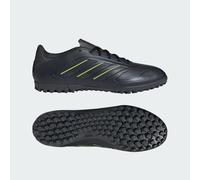 adidas Mixte Copa Pure III Club Turf Football Boots Chaussures, Core Black/DGH Solid Grey/Lucid Lemon, 43 1/3 EU