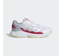adidas Femme Courtquick W Padel, Cloud White/Silver Metallic/Lucid Pink, 38 EU