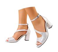 Chaussure Danse Latine Femme Escarpins Ballerine Fille Chaussures De Salon Professionnel Satin Bout Ouvert Salsa Bachata Talon,modèle Talon Sexy High Heels Talons Tenue Dance Vetement