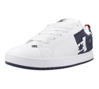 Chaussure Dc Modèle Court Graffik M - Coleur Blanc 42