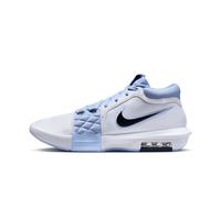 NIKE Chaussure de sport 'LEBRON WITNESS VIII' bleu-gris / noir / blanc, Taille 44,5