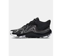 Chaussure De Basket Mi-Montante Under Armour Spawn 6 Unisexe Noir / Distant Gris / Mod Gris 41 Noir
