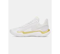 Chaussure De Basketball Under Armour Spawn 7 Unisexe Blanc / Metallique Or / Blanc 41 Blanc