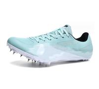 Chaussure De Course D'athlétisme À Crampons Respirante Et Légère Chaussure De Course De Sprint Homme Femme Entraînement Compétition Athlétisme Professionnel Course D'athlétisme(A,8/39)