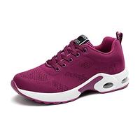 Chaussure de Course Femme Outdoor Mode Sport Sneakers Fille Basket Walking Running Shoes Compétition Entraînement Violet 41 EU