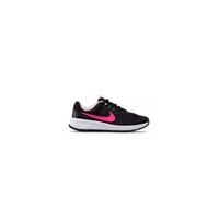Nike Revolution 6 Big Kids' Road Running Shoes, Black/Hyper Pink-Pink Foam, 37.5 EU