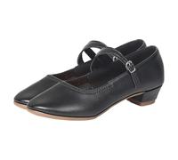 Chaussure De Danse lsa Talon Compensé Femme Sandales Femme Petit Talon Dancer Heels Dance Shoes Latin Latin Chaussures Ete Confortable llerines Escarpins Petit Talon (Black, 36)