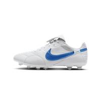 Nike Homme The Premier III FG Soccer Shoe, White/Signal Blue, 44 EU