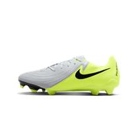 Nike Homme Phantom Gx II Academy FG/MG Chaussure de Football, Metallic Silver/Black/Volt, 43 EU