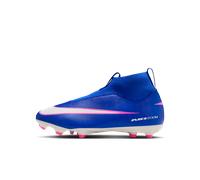 Chaussure de foot à crampons montante multi-surfaces Nike Jr. Mercurial Superfly 10 Academy pour enfant/ado Racer Blue/Blanc 38.5
