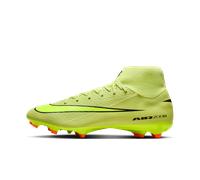 Chaussure de foot à crampons montante multi-surfaces Nike Mercurial Superfly 10 Academy Limelight/Hyper Crimson/Volt 45.5