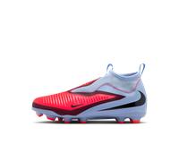 Chaussure de foot à crampons multi-surfaces Nike Jr. Phantom 6 High Academy pour ado Royal Tint/Noir/Bright Crimson 34