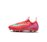 NIKE Jr. Mercurial Vapor 16 Academy Sneaker, Ember Glow Aurora Green, 37.5 EU