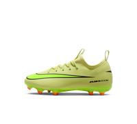 Chaussure de foot basse à crampons MG Nike Jr. Mercurial Vapor 16 Academy pour enfant/ado Limelight/Hyper Crimson/Volt 38.5