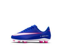 Chaussure de foot basse à crampons MG Nike Jr. Mercurial Vapor 16 Club pour enfant/ado Racer Blue/Blanc 35