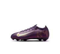 Chaussure De Foot Basse À Crampons Pour Terrain Sec Nike Jr. Mercurial Vapor 16 Pro « Kylian Mbappé » Pour Ado Grand Purple/Pale Ivory Hf5450-500 - 35 1/2 Pourpre