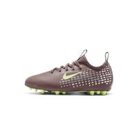 Chaussure de foot basse à crampons pour terrain synthétique Nike Jr. Mercurial Vapor 16 Academy « Kylian Mbappé » pour ados Plum Eclipse/Metallic Silver 33