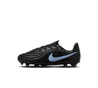 Chaussure de foot basse ado à crampons multi-surfaces Nike Jr. Tiempo Maestro Academy Noir/Ice Blue 35.5