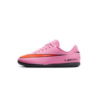 Chaussure de foot en salle basse Nike Jr. Mercurial Vapor 16 Club pour enfant/ado Magic Flamingo/Total Crimson/Noir 38