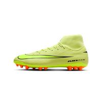 Chaussure de foot montante à crampons AG Nike Mercurial Superfly 10 Academy Limelight/Hyper Crimson/Volt 44