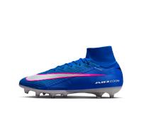 Chaussure de foot montante à crampons AG-Pro Nike Mercurial Superfly 10 Elite Racer Blue/Blanc 36.5