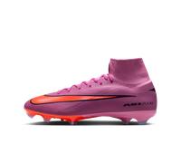 Chaussure de foot montante à crampons FG Nike Mercurial Superfly 10 Pro Magic Flamingo/Total Crimson/Noir 40.5