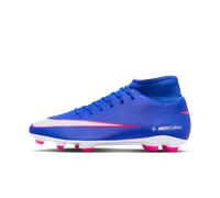 Nike Mercurial Superfly 10 Club Adults Firm Ground Football Boots Bleu/Blanc/Rose 6.5 (40.5) Male