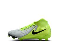 Chaussure de foot montante à crampons multi-surfaces Nike Phantom Luna 2 Academy Metallic Silver/Volt/Noir 40