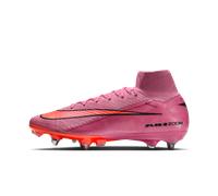 Chaussure de foot montante à crampons SG-Pro Nike Mercurial Superfly 10 Elite Magic Flamingo/Total Crimson/Noir 47