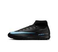 Chaussure de foot montante pour surface synthétique Nike Mercurial Superfly 10 Academy Noir/Ice Blue 44