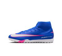 Chaussure de foot montante pour surface synthétique Nike Mercurial Superfly 10 Academy Racer Blue/Blanc 44