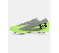 Chaussure De Football À Crampons Under Armour Shadow Elite 3 Fg Pour Homme Silica Vert / High Vis Jaune / Noir 44 Vert