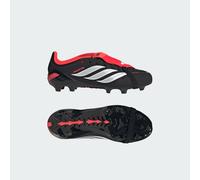 Chaussure de football à languette rabattable PREDATOR ELITE Terrain souple Enfants Core Black / Cloud White / Lucid Red 35 1/2