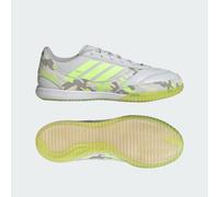 ADIDAS PERFORMANCE Chaussure de sport 'Top Sala Competition II' gris clair / kaki / vert fluo / blanc, Taille 44